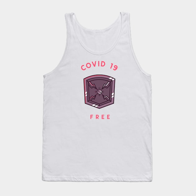 Covid 19 Free Tank Top by Araf Color